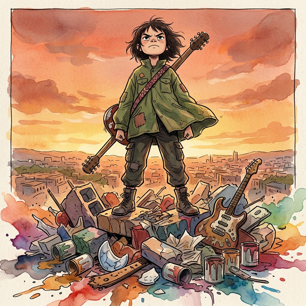 The Mess triumphant — standing ON the wreckage